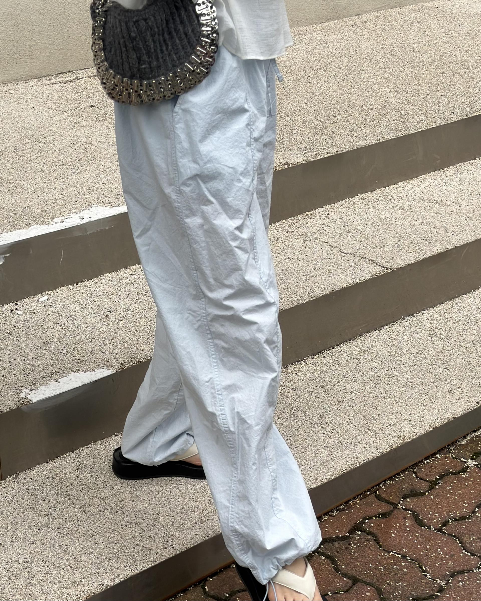 kid pants (butter/baby blue)