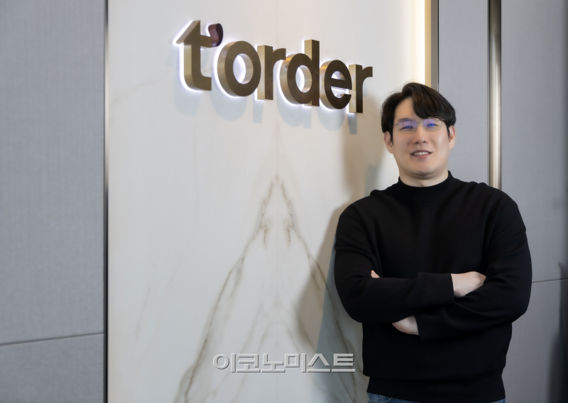 권성택 티오더 대표. [사진 신인섭 기자]