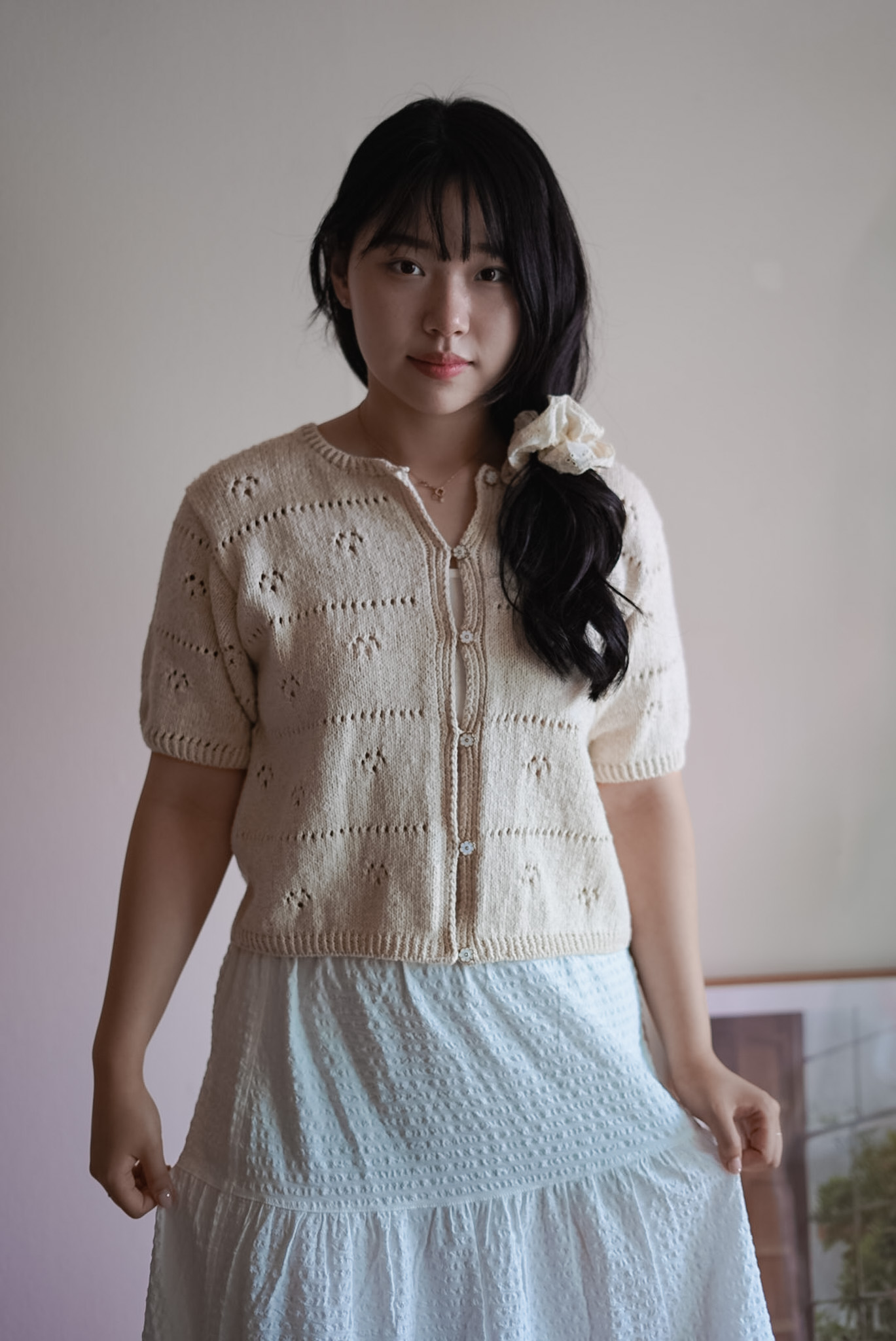 오드포퓸 썸머 카디건