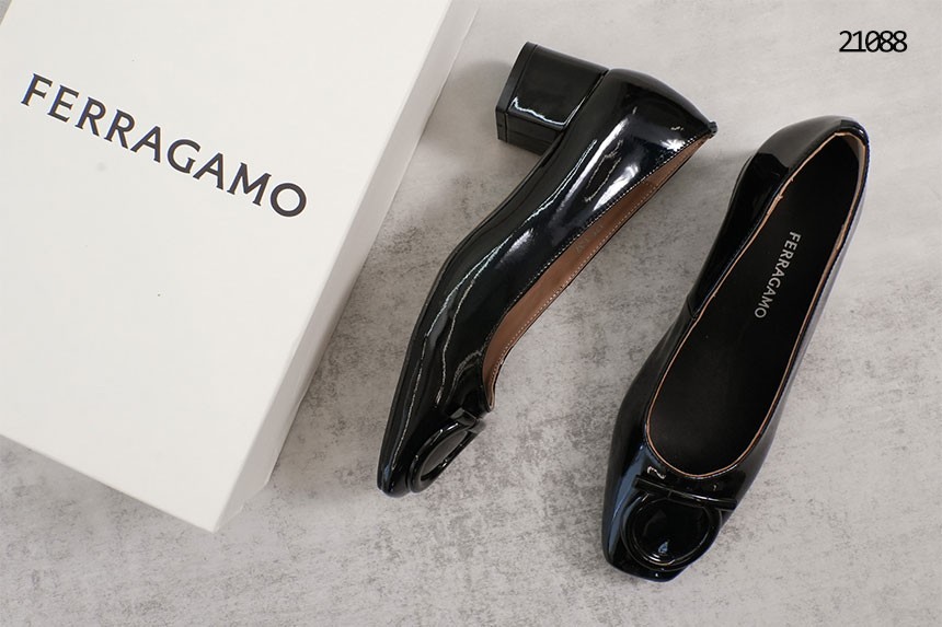 [ferragamo] 살바토레 페레가모 맥시 간치니 펌프