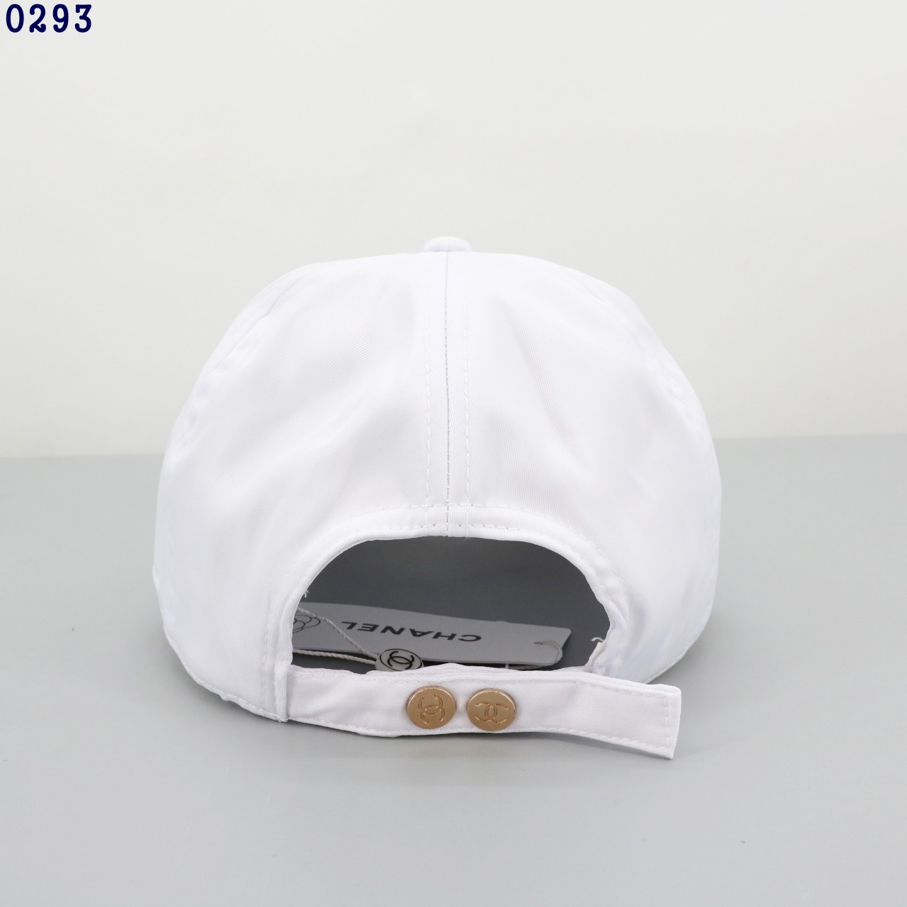 샤넬 옆 자수 로고 볼캡 모자