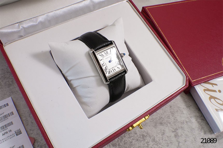 [CARTIER] 까르띠에 탱크 머스트 솔라비트 워치