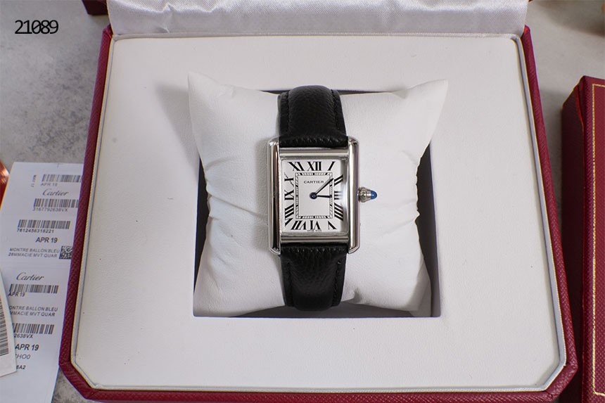 [CARTIER] 까르띠에 탱크 머스트 솔라비트 워치