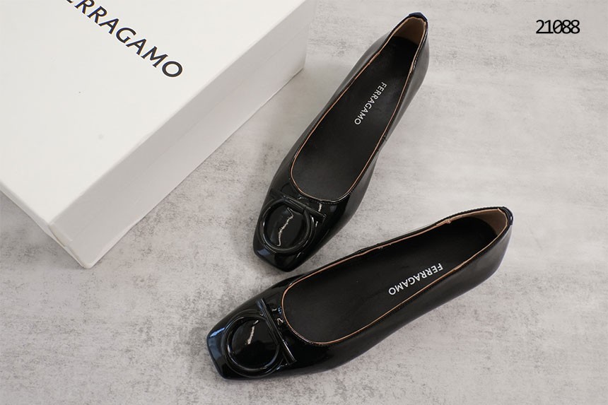 [ferragamo] 살바토레 페레가모 맥시 간치니 펌프
