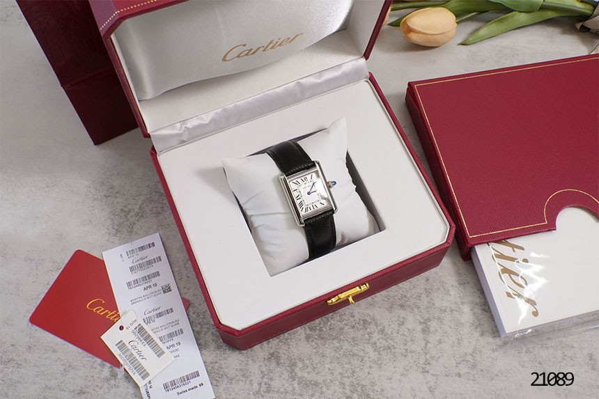 [CARTIER] 까르띠에 탱크 머스트 솔라비트 워치