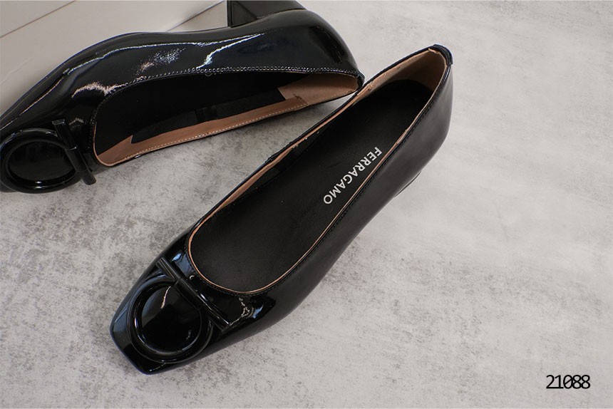 [ferragamo] 살바토레 페레가모 맥시 간치니 펌프