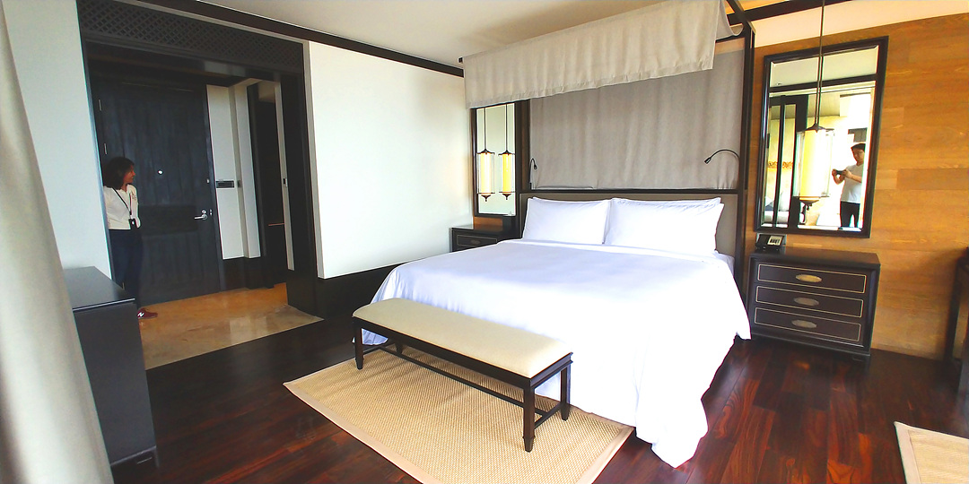 발리 캠핀스키 풀빌라 침실