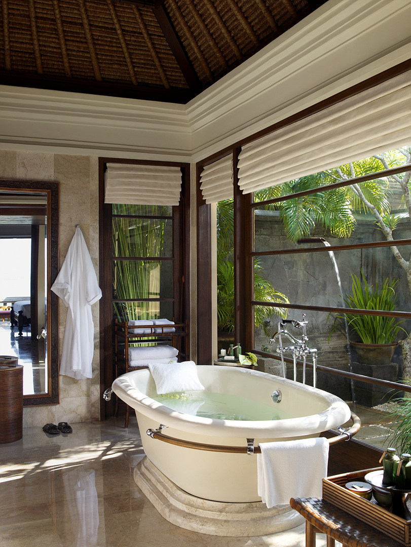 발리 짐바란 포시즌 프리미엄 풀빌라 욕실