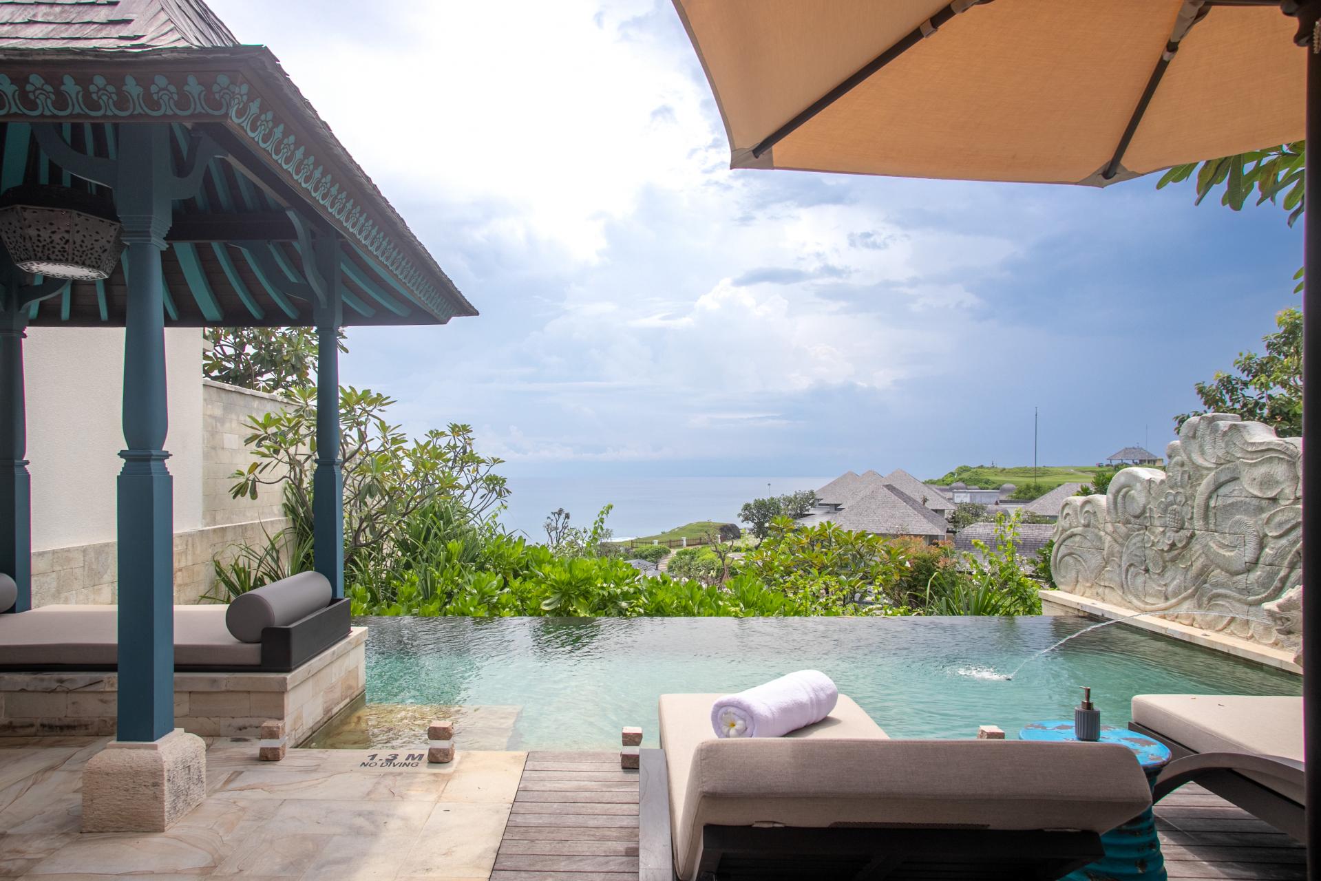 주메이라 발리 풀빌라 플로팅 조식 풀