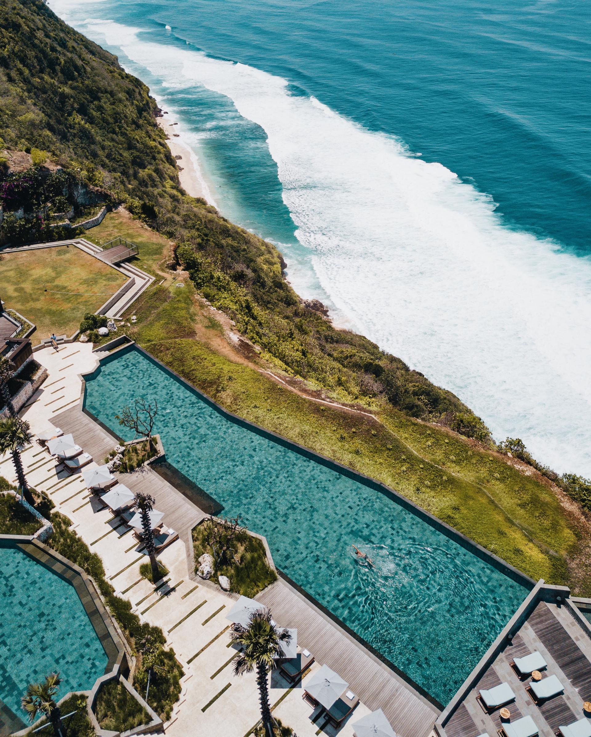 발리 신혼여행 식스센스 울루와뚜 풀빌라 인피니티풀