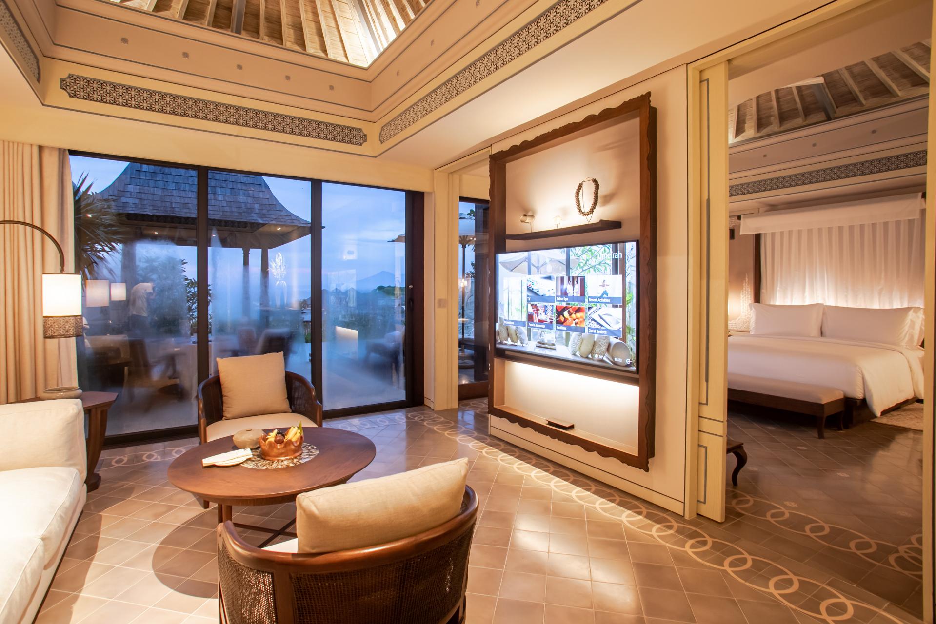 주메이라 발리 풀빌라 허니문 로맨틱 데코