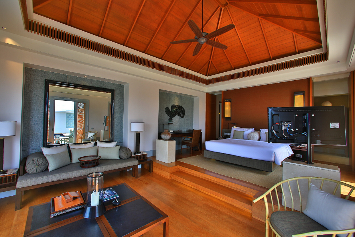 푸켓 아마테라 베이뷰 풀빌라 거실