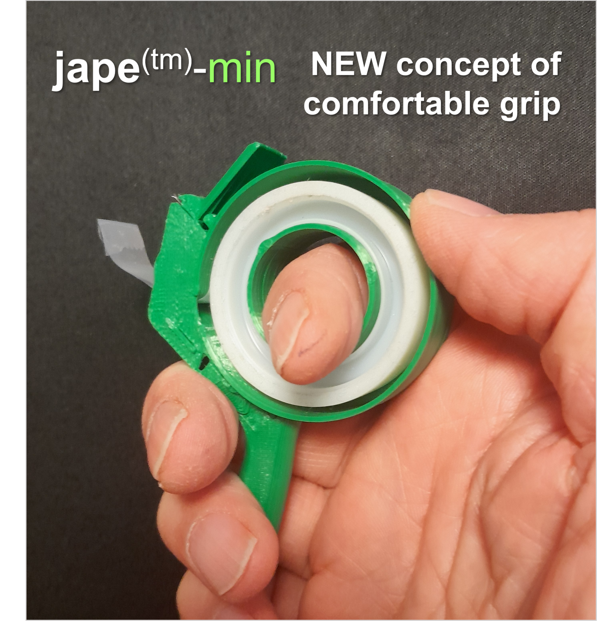 Jape™Cutter – min(±18mm width * ±25m length tape)
