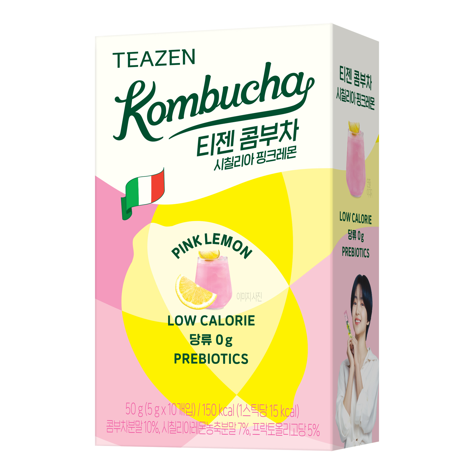 KOMBUCHA PINK LEMON