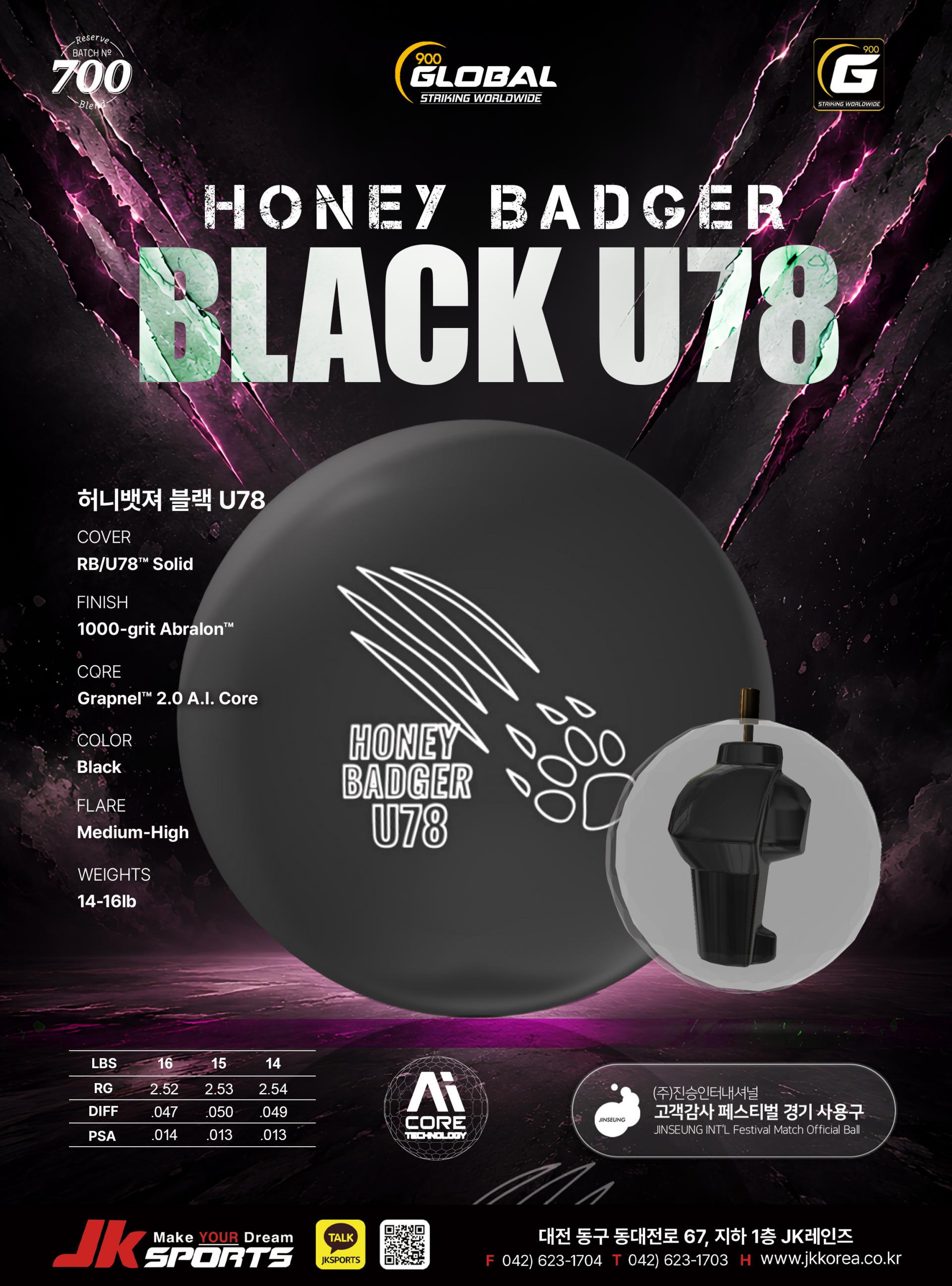 HONEY BADGER U78
