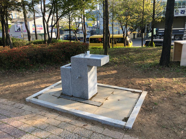 음수대 석재 CH305