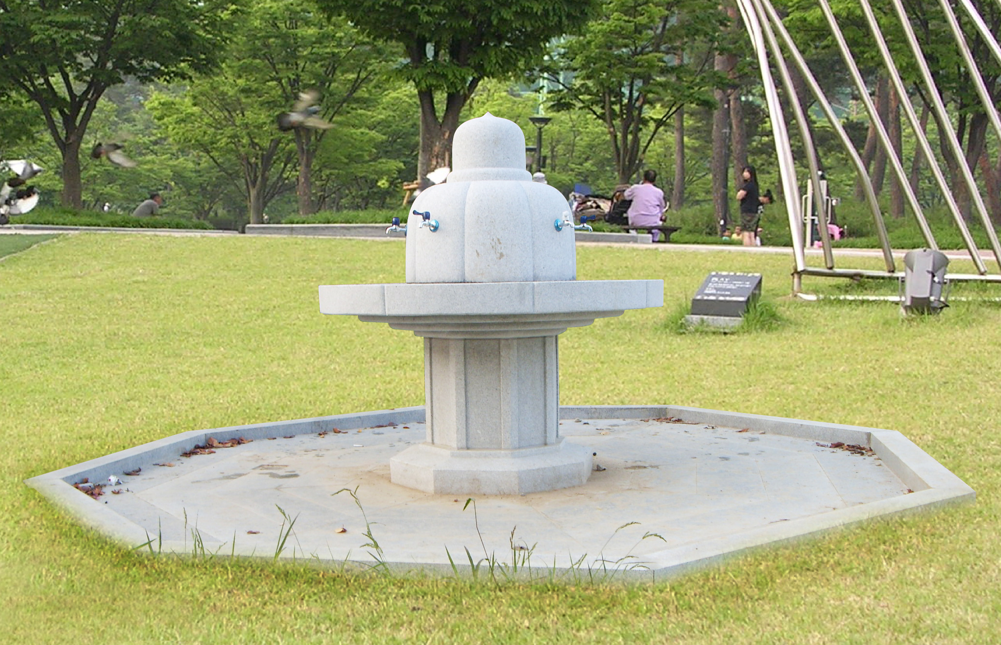 음수대 석재 CH209