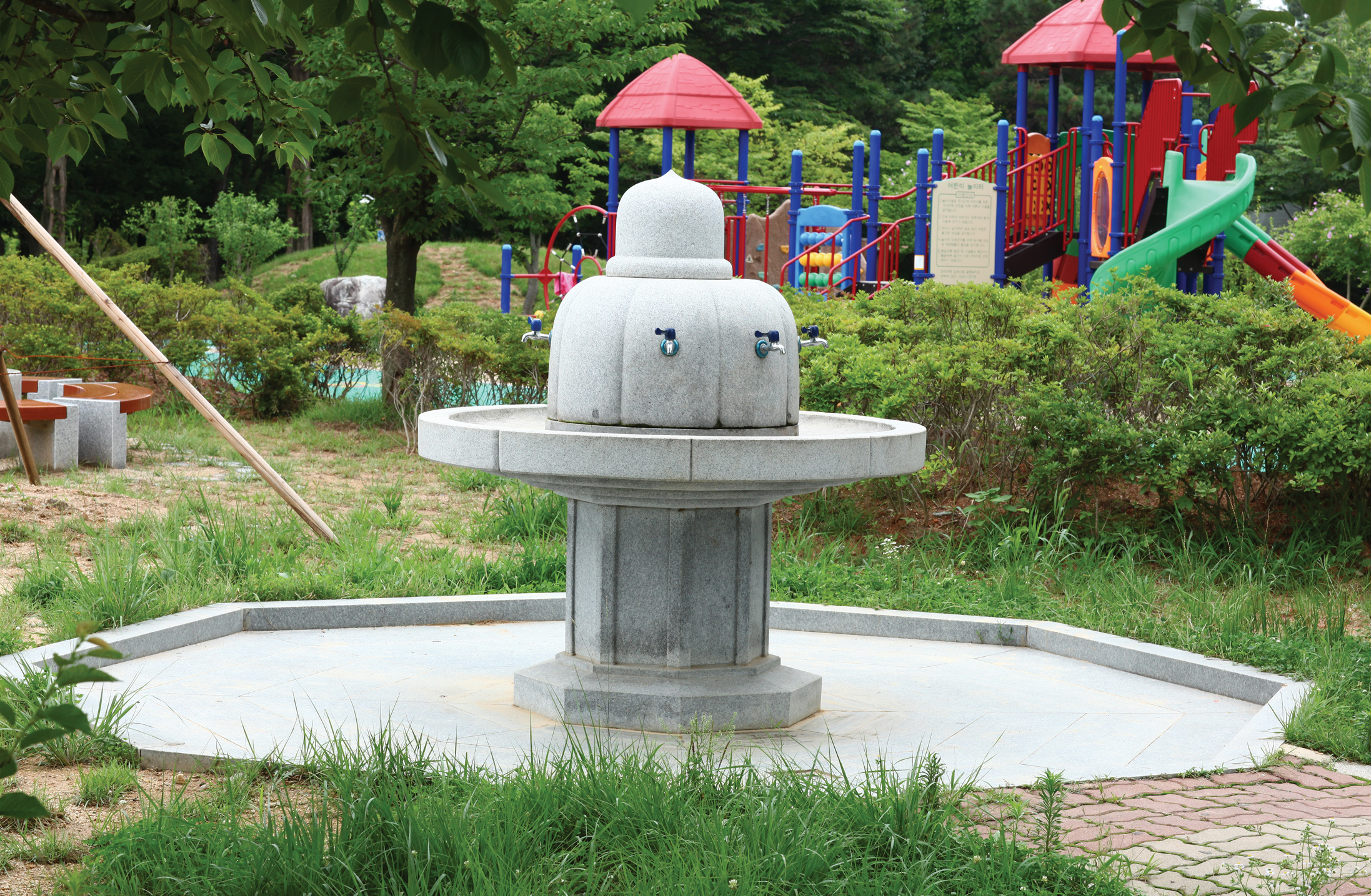 음수대 석재 CH209