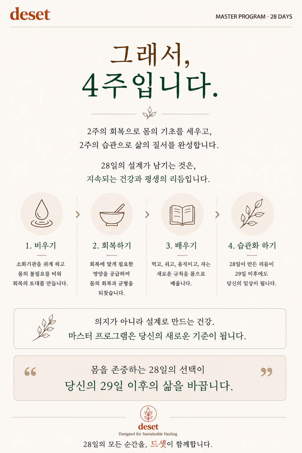 드셋 마스터 프로그램