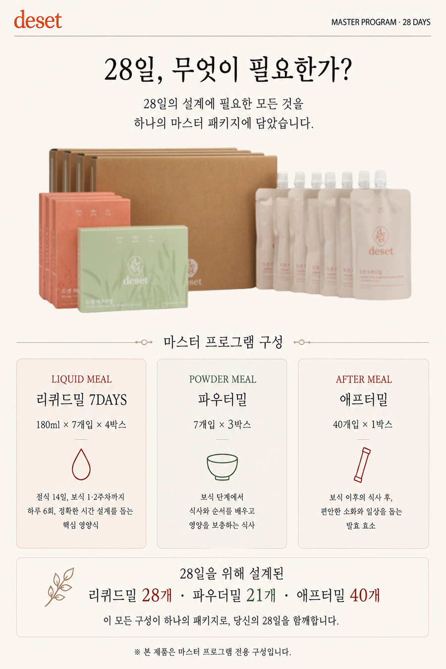 드셋 마스터 프로그램