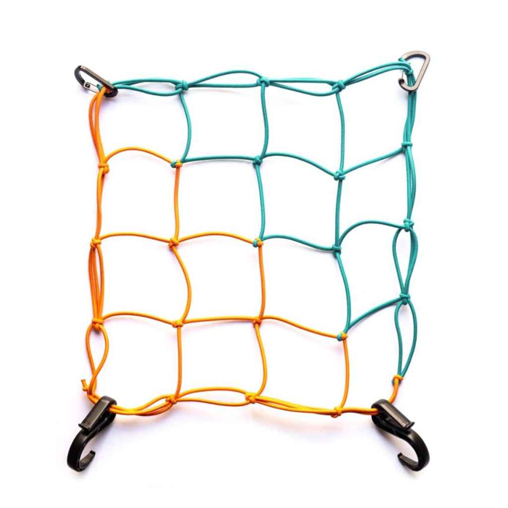 [Bluelug] Cargo net - teal/orange