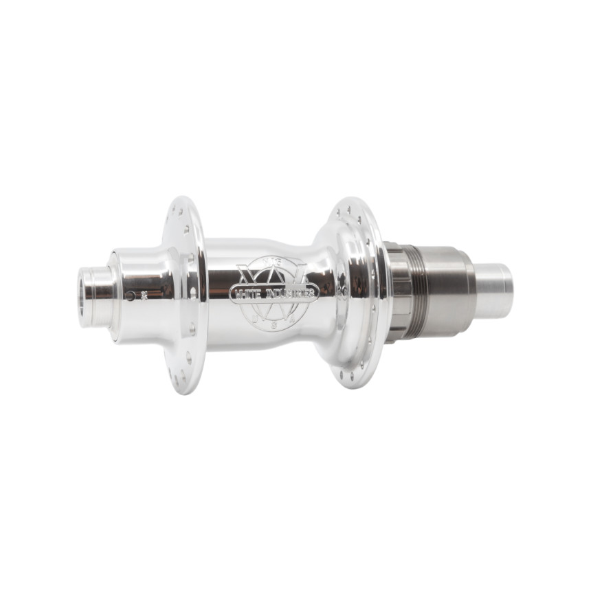 [White Industries] MI5 REAR HUB - silver, 32h, 135mm