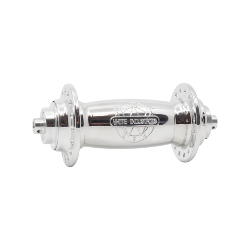 [White Industries] MI5 FRONT HUB - silver, 32h, 100mm