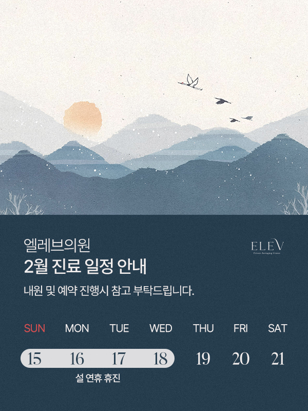 엘레브 휴진 안내