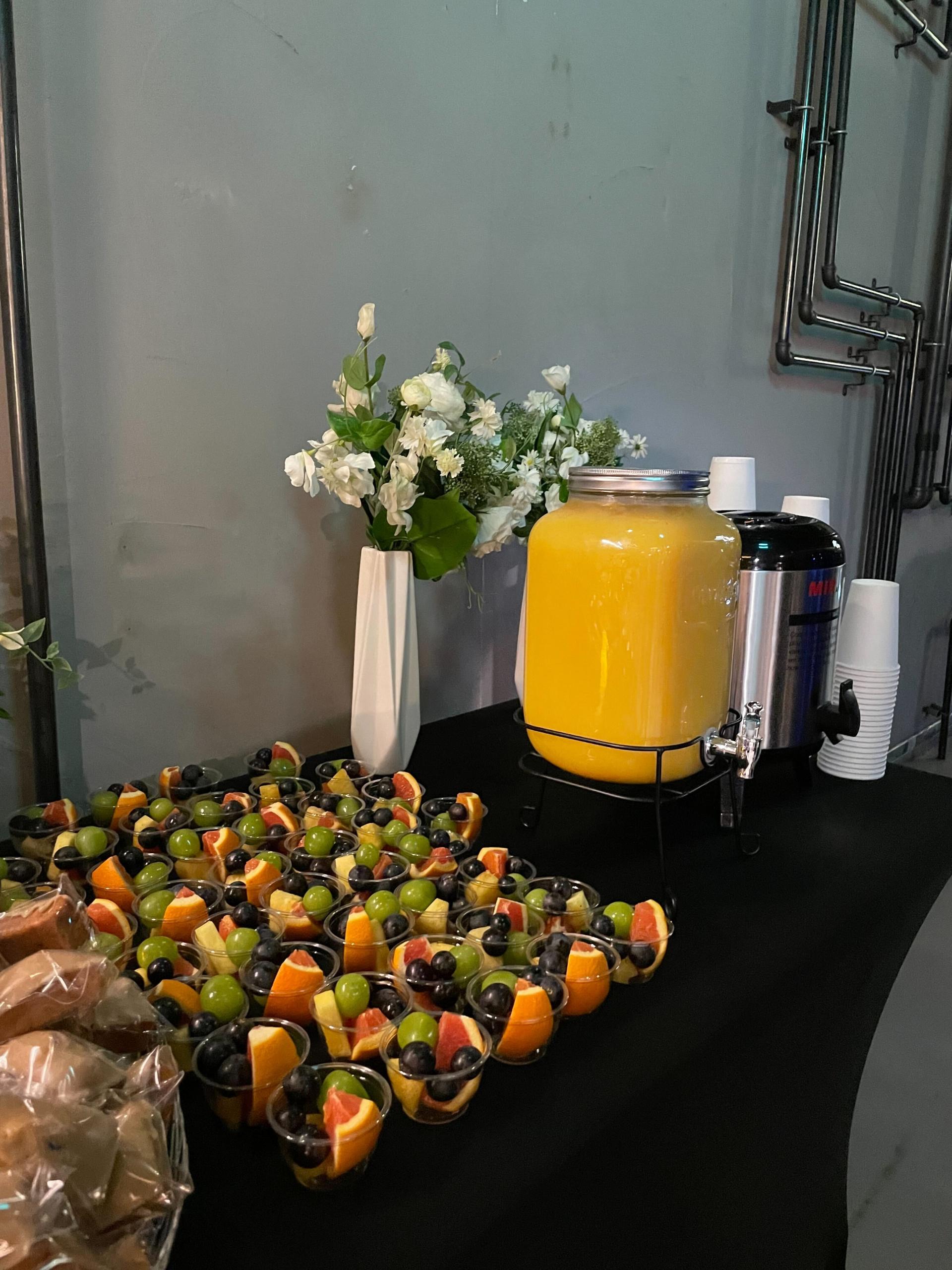 QWER 쇼케이스 스페셜 케이터링 현장사진 5