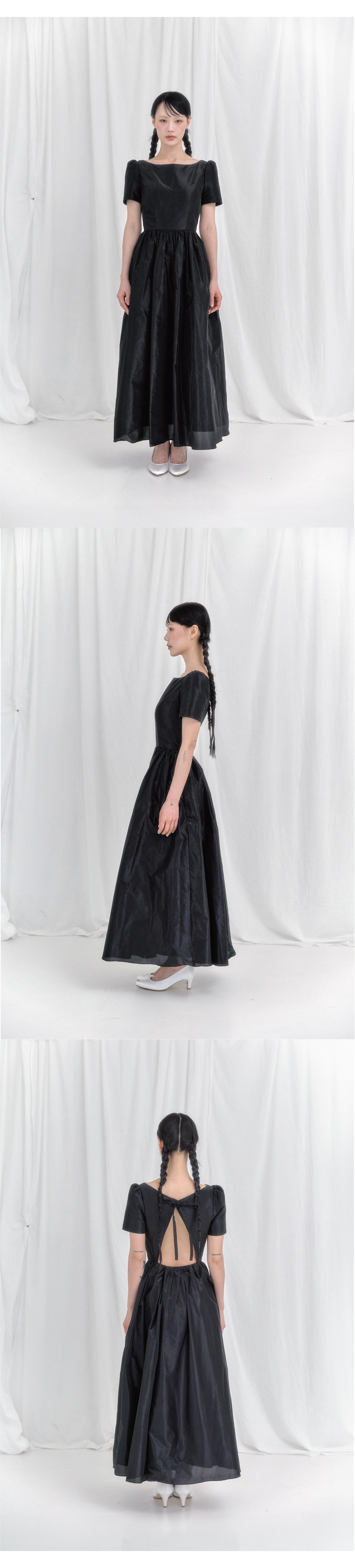 Taffeta Back_Slit Black 복제