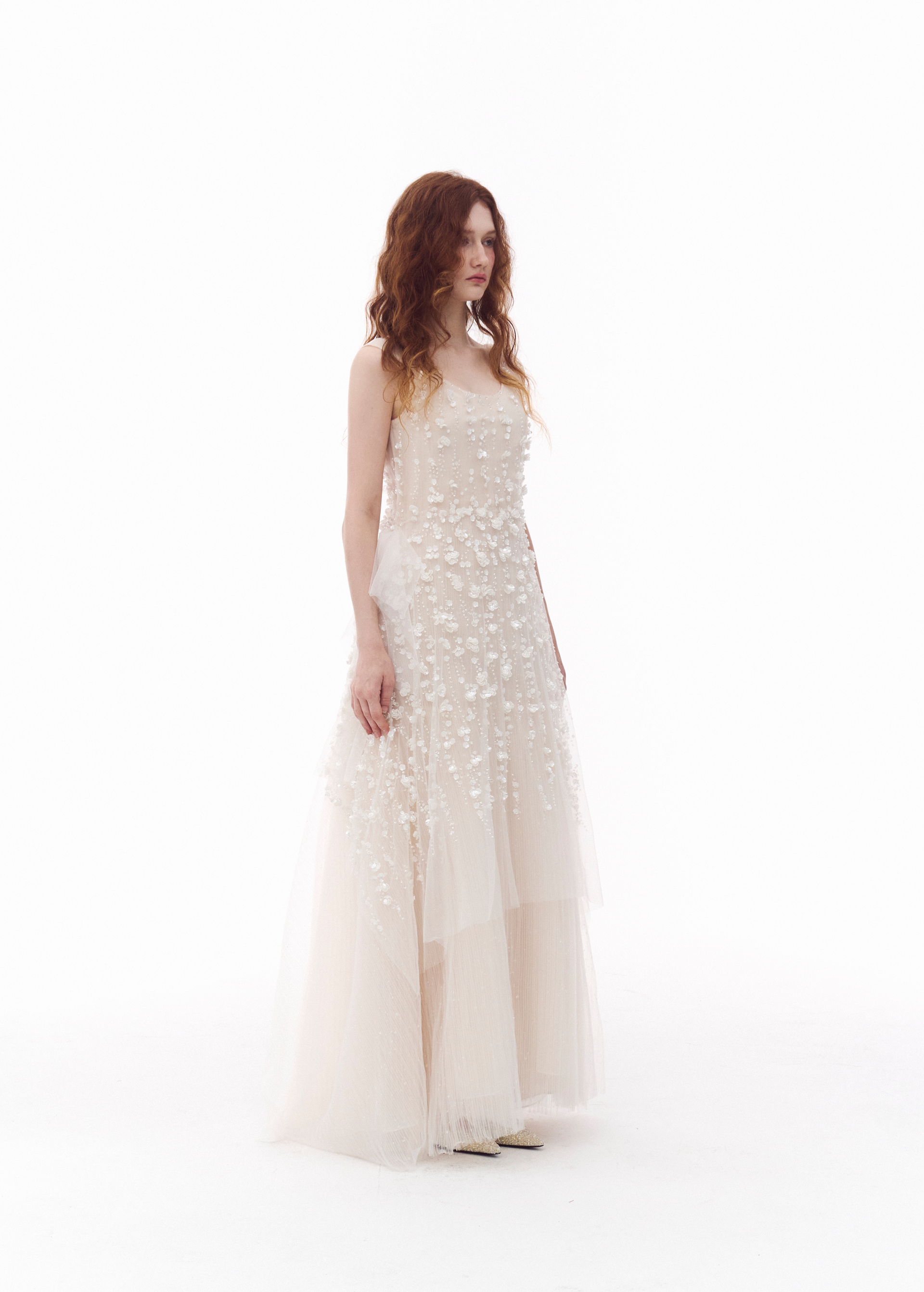 Blossom Loose Pleats Dress_Rental 638,000₩