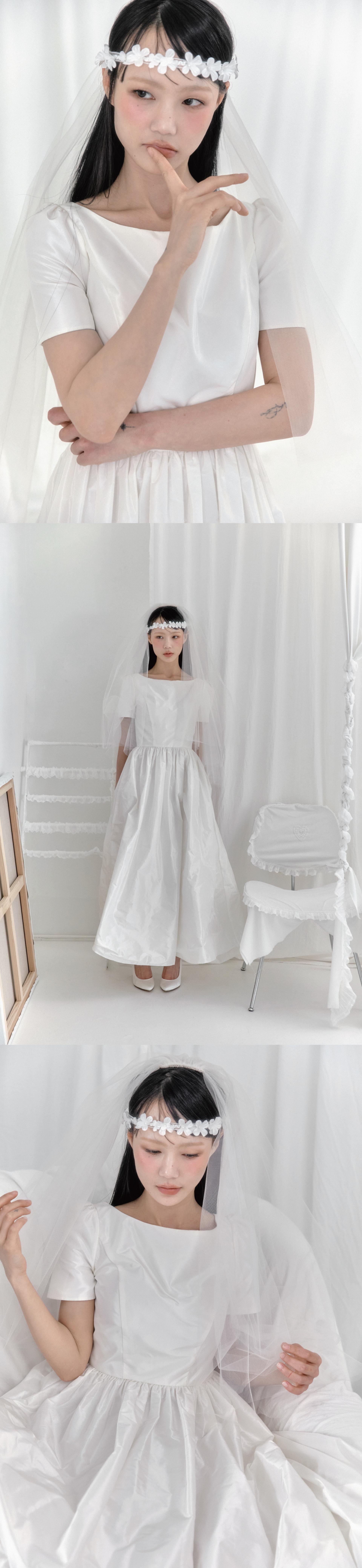 Taffeta Back_Slit White 복제