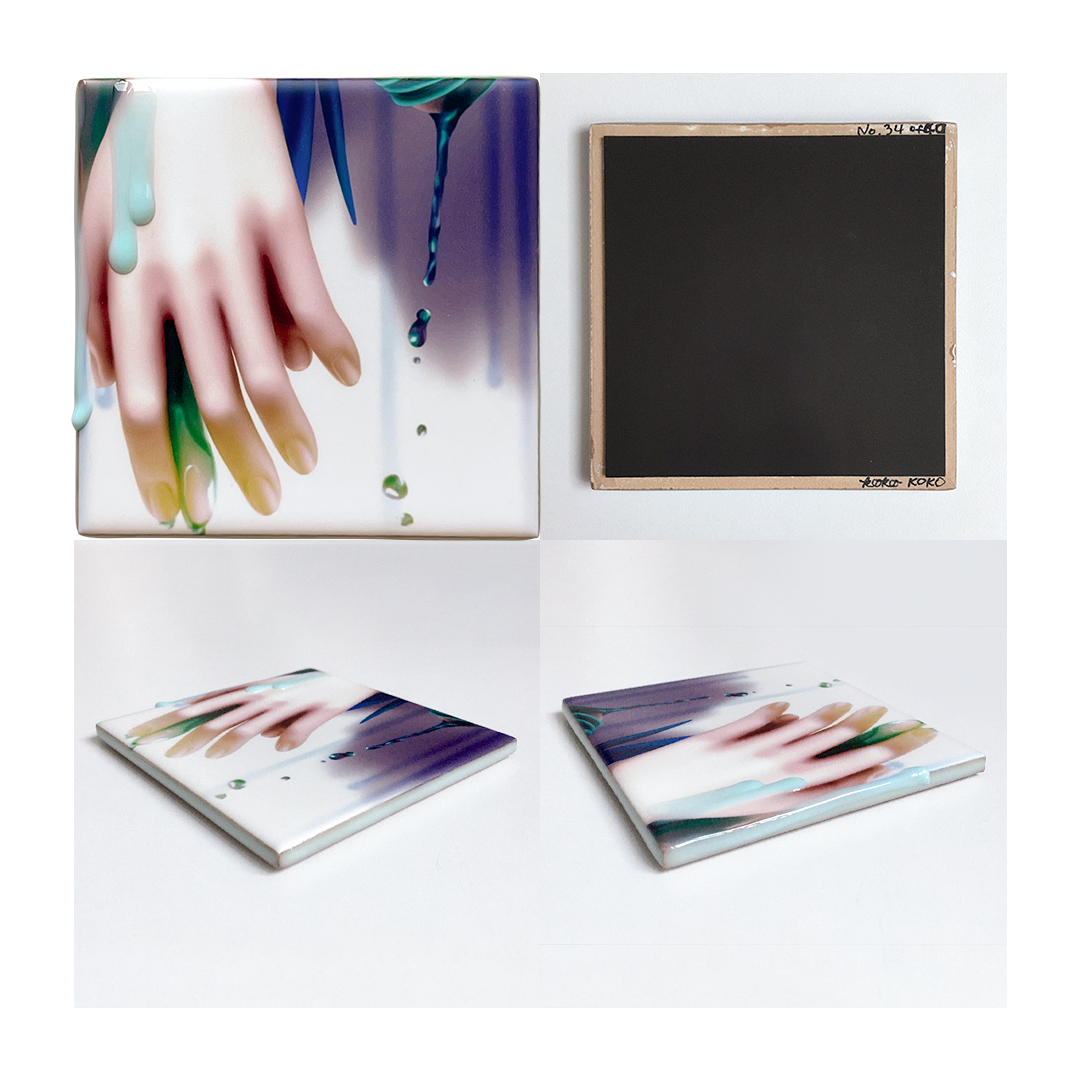Cloned °•Wet°• Tile Coaster