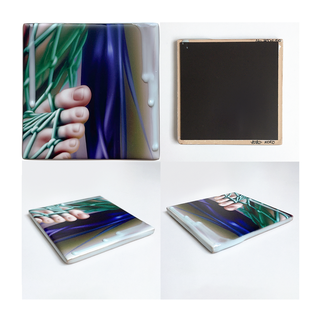 Cloned °•Wet°• Tile Coaster