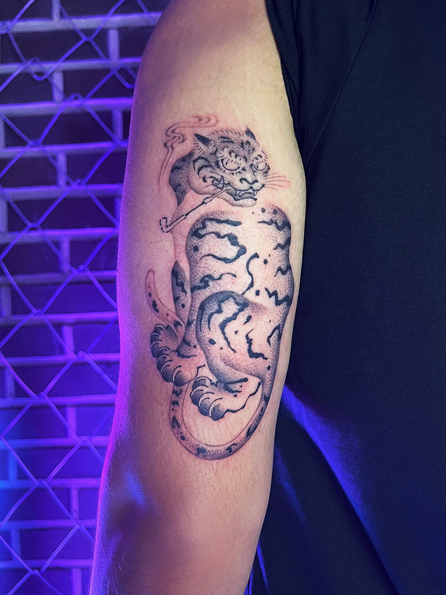 KPop Demon Hunters tattoo