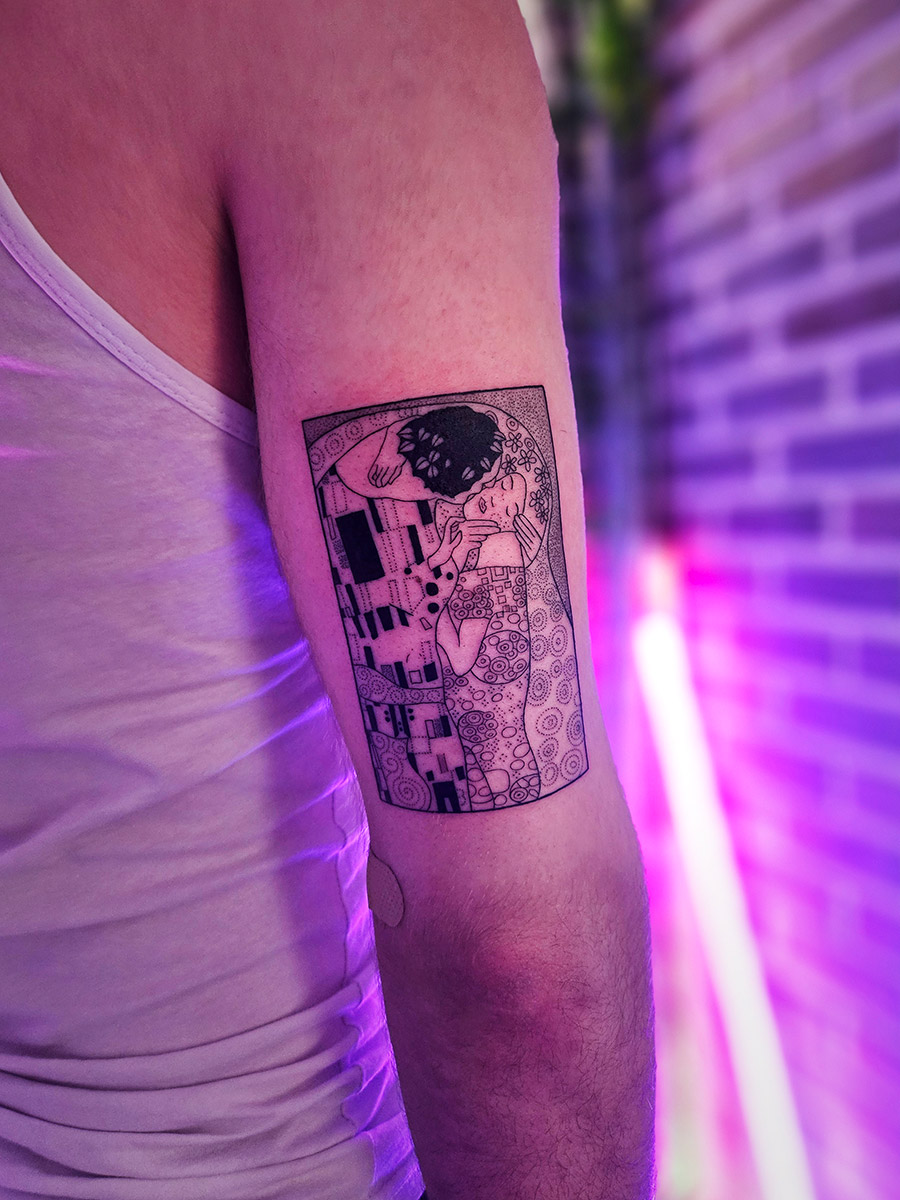 Korea tattoo studio exterior in Hongdae