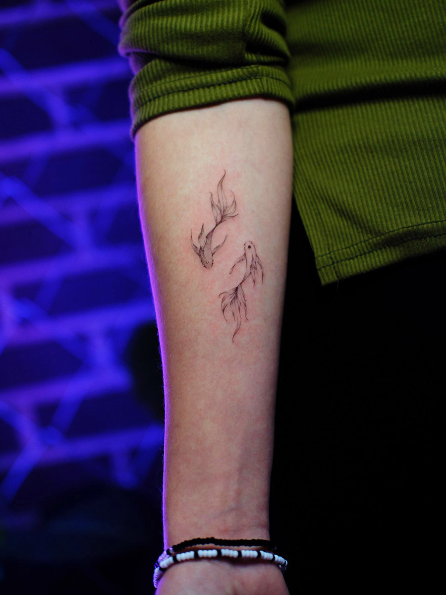 Koi tattoo korea Seoul