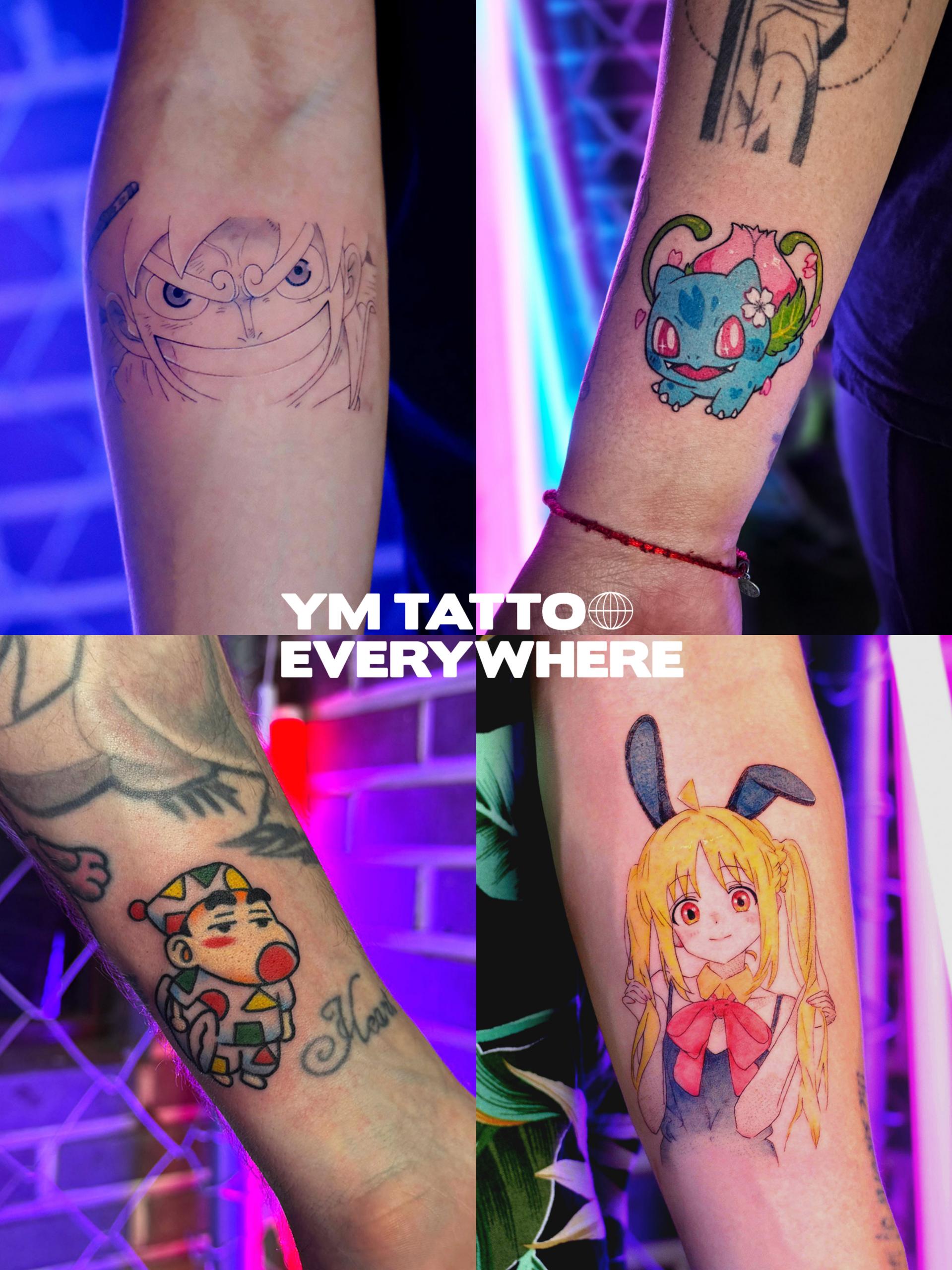 Animation tattoo design in Seoul