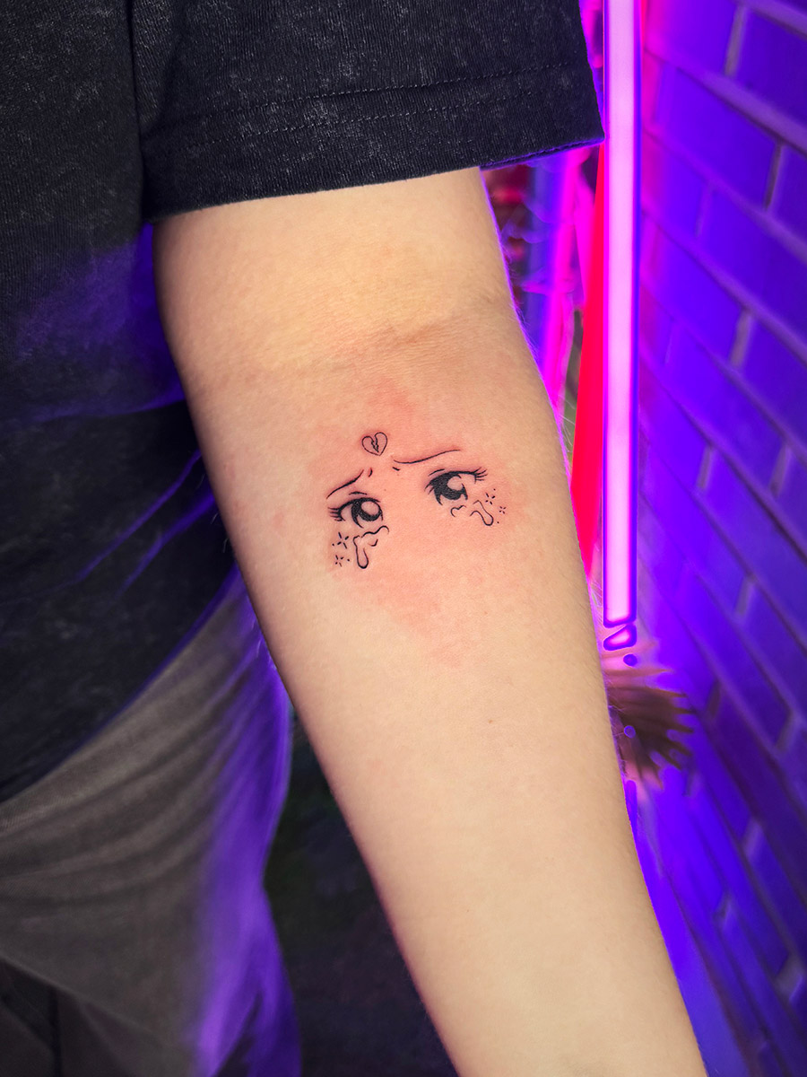 Korea tattoo trend around Hongdae