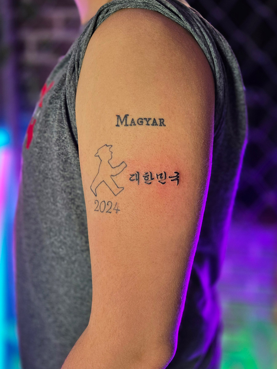 Various Hangul tattoo ideas and styles