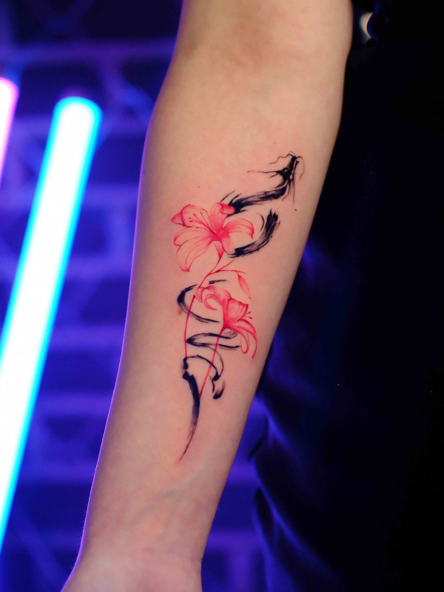 Tattoo shop visit in Seoul