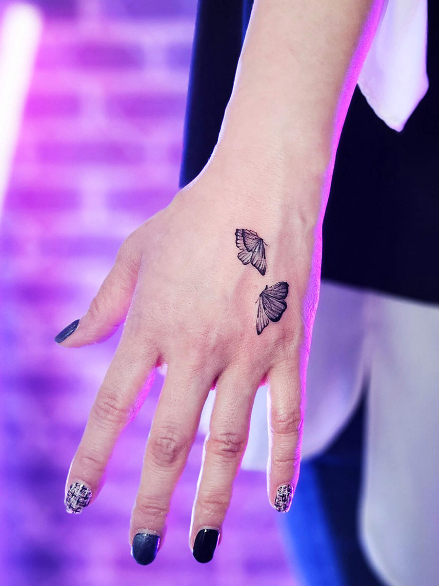 나비타투에 담긴 의미