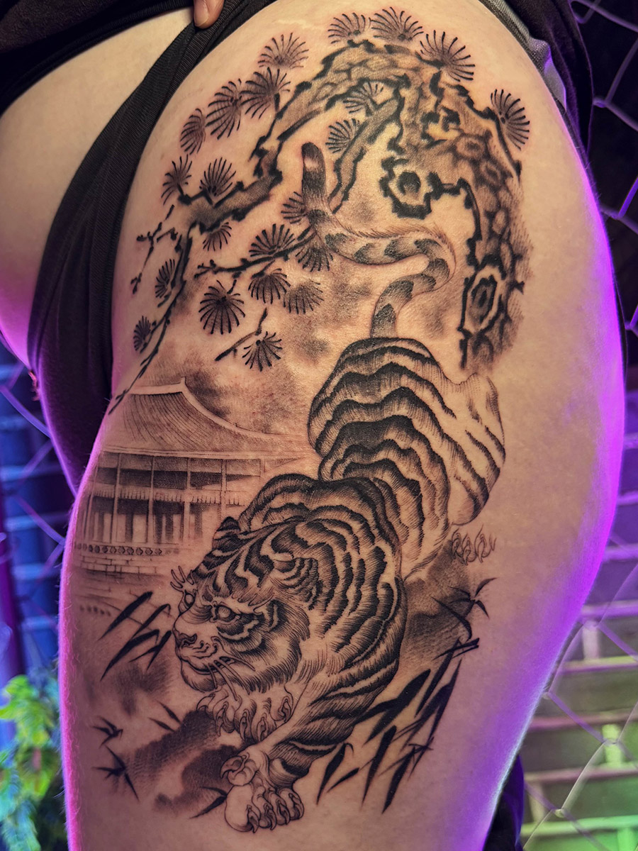 Inside Seoul tattoo studio