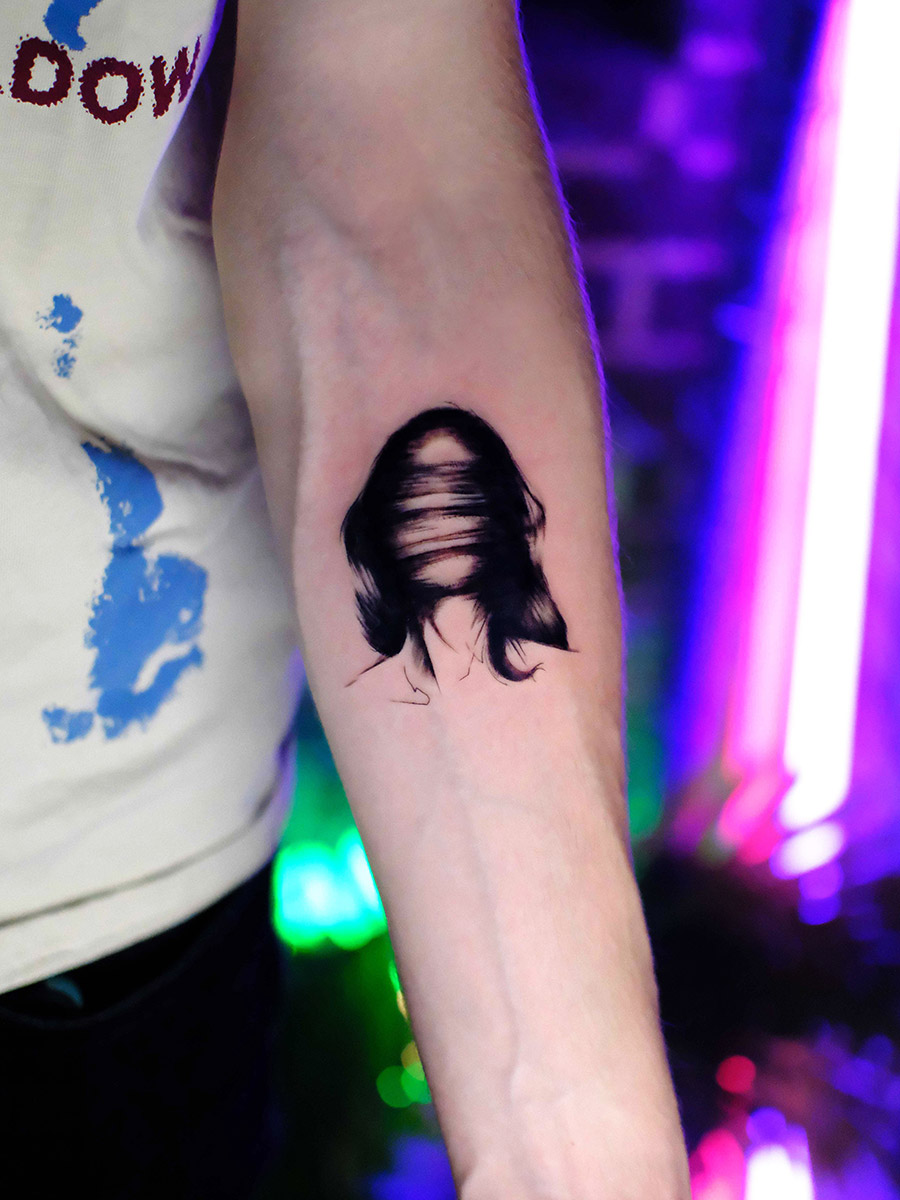 블랙워크 타투 디자인 스타일