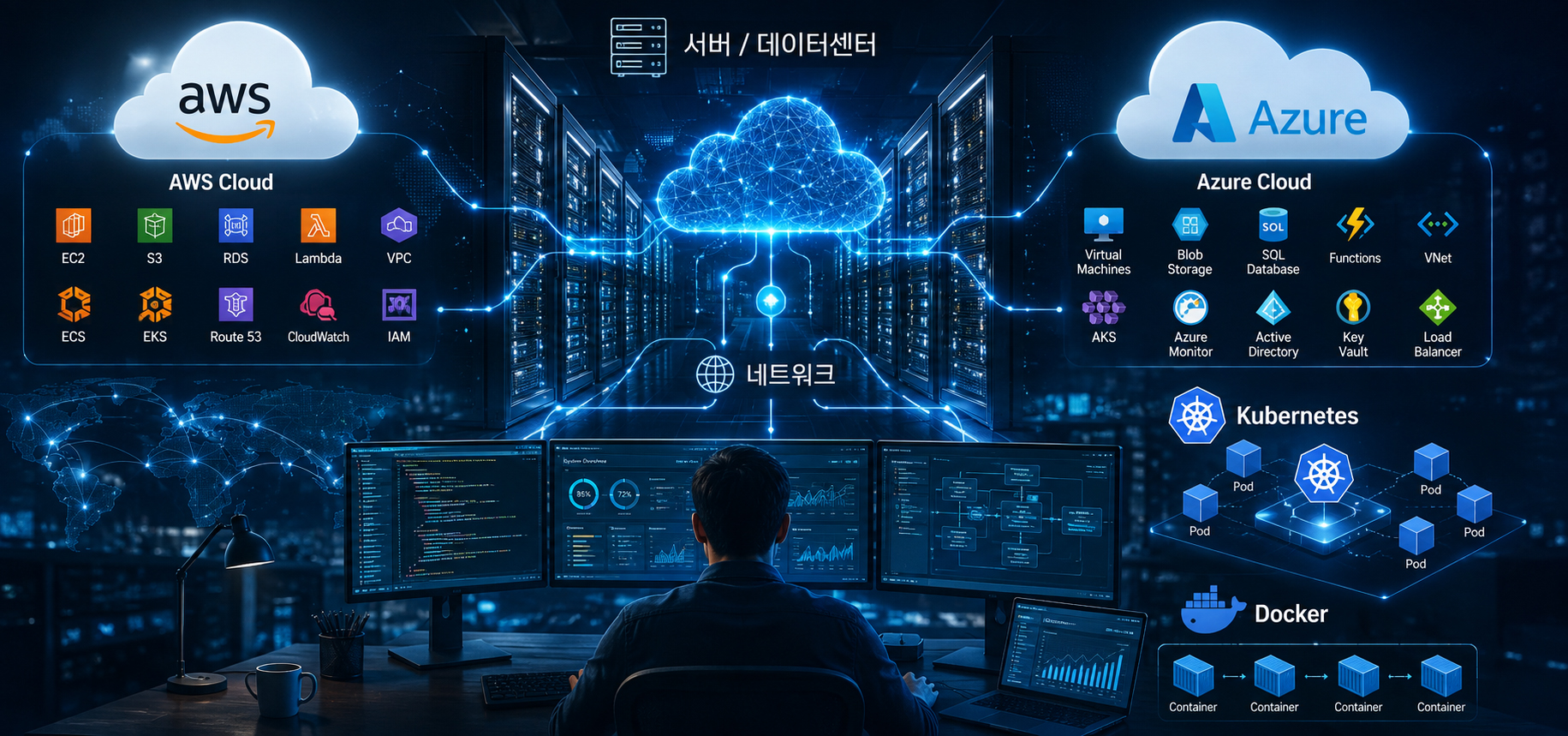 클라우드학원 AWS Azure 클라우드 엔지니어 교육