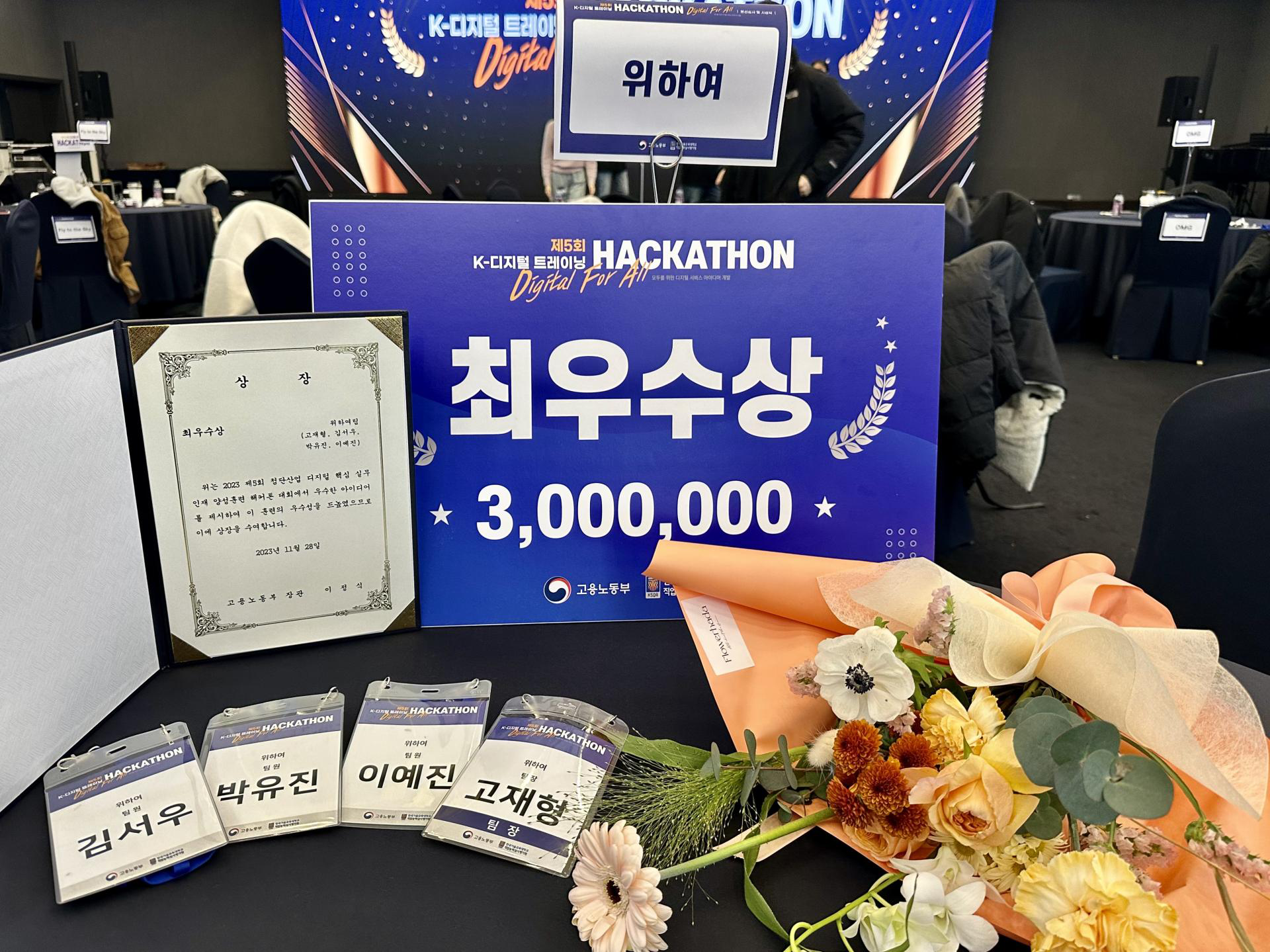 솔데스크 수강생 해커톤 대회 참가 및 클라우드 솔루션 개발 현장
