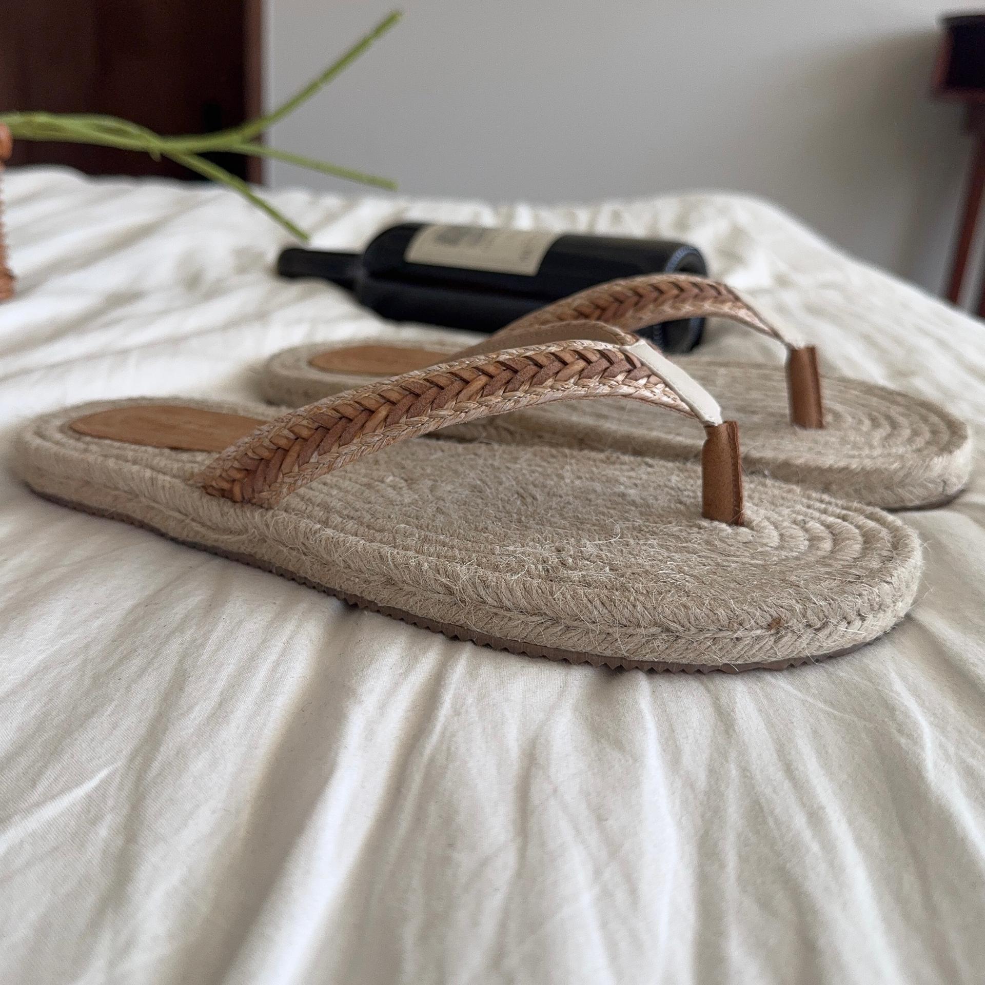 [HANDMADE] 에스파트류 린넨 쪼리