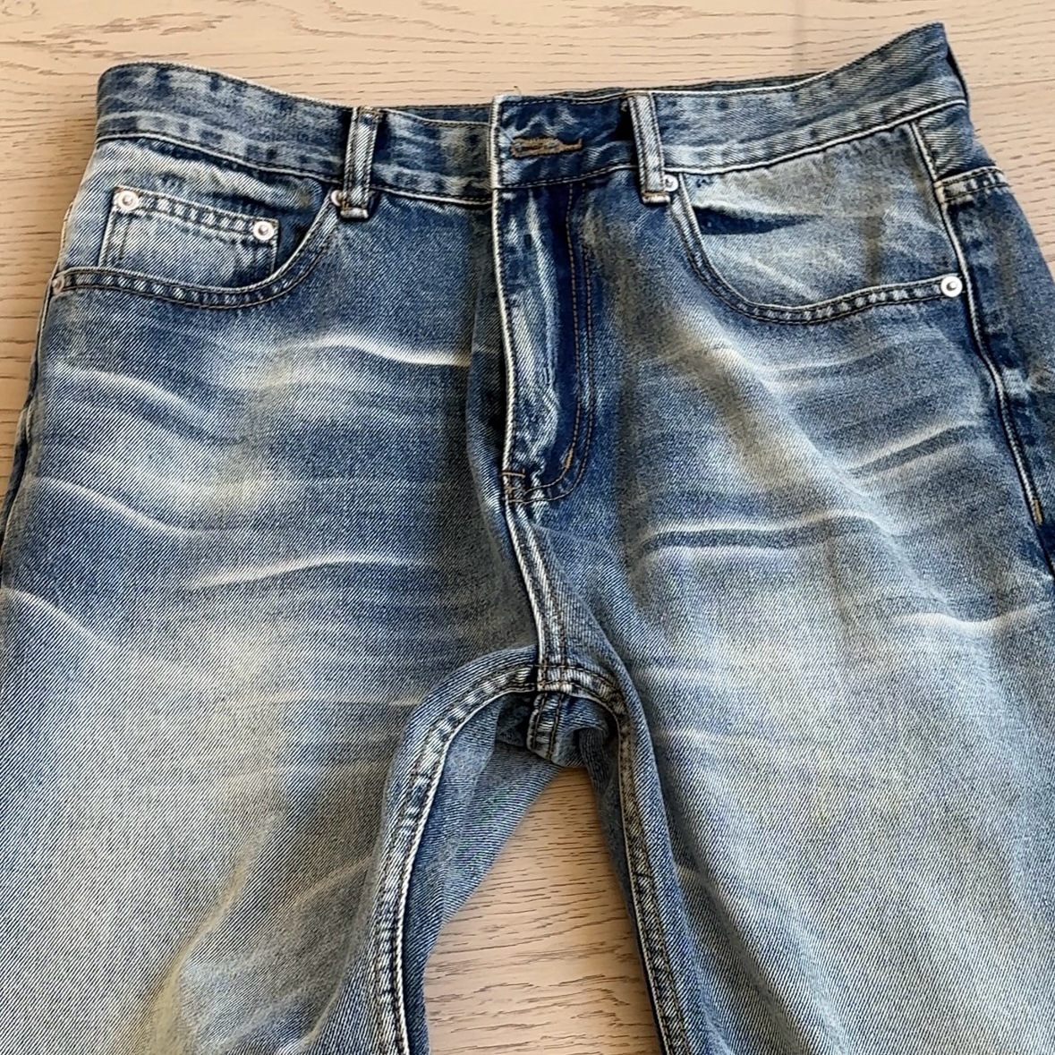쟈크 빈티지 플레어 데님 팬츠