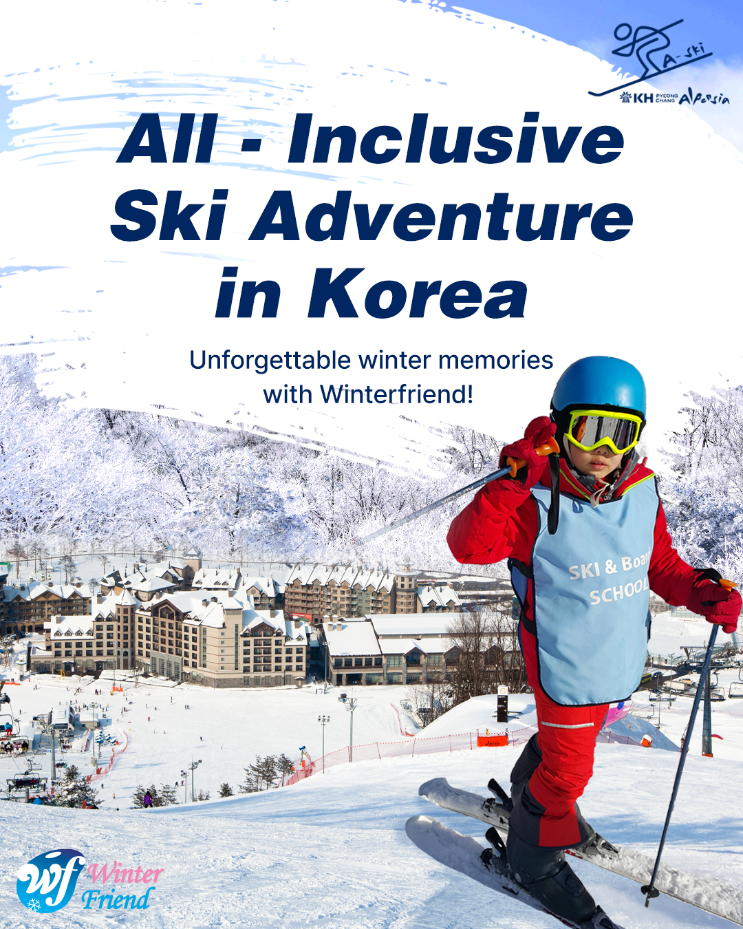 ♤ 26/27 Alpensia All Inclusive Ski Tour Package A-SKI♤