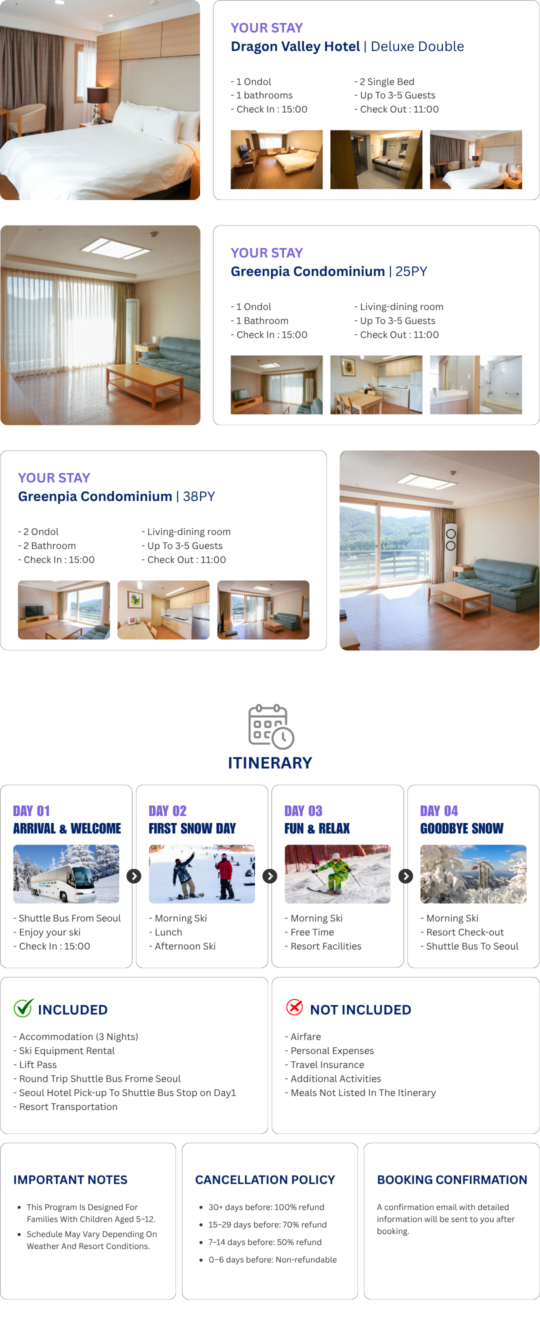 HIGH1 3NIGHTS FOR EXPERT SKIER [2-3PAX]